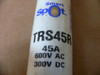 Ferraz Shawmut Trs45r Smart Spot Time Delay Fuse Class Rk5 45 Amps 600Vac/300Vdc