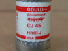 Gould Shawmut 45Cj  45Amp, 600V Fuse 45-Cj