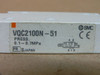 Smc Vqc2100n-51 Pneumatic Solenoid Spool Valve, 5-Port, 24Vdc, 0.1-0.7Mpa