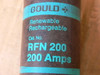 Gould Shawmut Rfn200 Renewable 200A Fuse Rfn 200