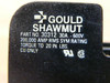 Gould 30312R 30 Amp 600 Volt 2-Pole Fuse Holder Block Class Cc