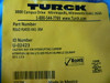 Turck Rssd Rj45s 441-3M Cordset, 4 Pin Male To Rj45, 3M, U-02423