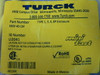 Turck Rkm 40-1M Minifast Cordset 4 Pin 1M
