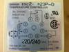 Omron E5c2-R20p-D Temperature Controller 3A 250Vac