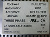 Rockwell Automation  2090-Xxlf-X330b  Line Filter Ac Drive  3Ph 500Volt 30Amp