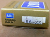 Rbi R6-Zz Radial Ball Bearing 3/8" Bore