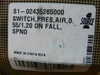 York Lux Coleman Air Pressure Switch S1-02435265000