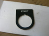 Allen Bradley 800E-34Be208 Start Legend Plate