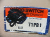 Honeywell Micro Switch 71Pb1 15A