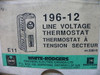 White-Rodgers Emerson 196-12 Thermostat Line Voltage