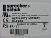 Sprecher & Schuh Pcs-Pa-11 Auxiliary Contact Block