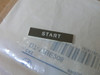 Sprecher & Schuh D7-17Be208 Legend Plate 40Mm Black "Start"