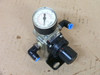Smc Ar20k-02 Regulator Relieving Type With Backflow Function Used With Gauge
