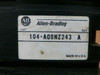 Allen Bradley 104-A09nz243 Contactor 24V