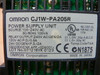 Omron Cj1 Series 25W Power Supply Unit Model Cj1w-Pa205r (100-240Vac Input)
