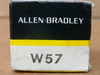 Allen Bradley W57 Overload Relay Heater Element Thermal Unit