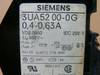 Siemens 3Ua52-00-0G Overload Relay  0.4-0, 63A