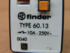 Finder 60.13 Relay 110Vac Coil