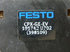 Festo Cpx-Ge-Ev Interlinking Block