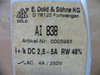 E. Dold & Sohne Ai 838 Relay Varimeter