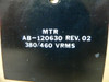 Mtr Ab-120630 Noise Suppressor Rev 02
