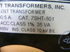 Instrument Transformers Inc 7Sht-801 Current Transformer