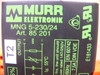 Murr Elektronik 240/24V Transformer 85201 85 201