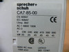 Sprecher+Schuh Ca7-85-00 Contactor Relay 24V