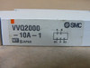 Smc Vvq2000-10A-1 Blanking Plate For Vv5q Manifold Vq 4/5 Port