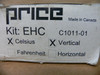 Price Ehc C1011-01 Celsius Thermostat - Vertical