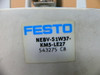 Festo Nebv-S1w37-Km5-Le27 Connecting Line Cable Plug