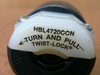 Hubbell Hbl4720ccn Insulgrip Body Twist Lock Plug 15A 125V