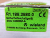 Wieland Sno 4083Km-A R1.188.3580.0 Safety Relay