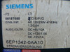 Siemens 6Ep1342-0Aa10 Power Supply Module 120/230V