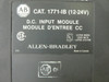 Allen Bradley 1771-Ib Dc Input Module, 8-Point, 12-24 Vdc W/Swing Arm Allen Bradley 1771-Ib Dc Input Module, 8-Point, 12-24 Vdc W/Swing Arm