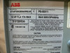Asea Brown Boveri Ps-0Sx11 Ps0sx11 Starter 14Amp 3Pole 5/208/240-10/480-15/600V