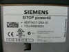 Siemens Sitop Power 40 1P 6Ep1437-2Ba10 Plc Power Supply 24V Out/400/500V In