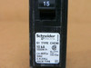 Schneider Electric Chom115 Circuit Breaker 1-Pole 15A 120/240V