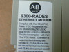 Allen Bradley 9300-Rades Remote Access Dial-In Ethernet Modem 4-Port Switch