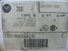 Allen Bradley 700-N400a20 Control Relay