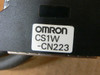 Omron Cs1w-Cn223 2M I/O Connecting Cable