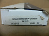 Brady Wm-B-Pk Wire Marker Label Cards Number Full Box