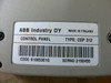 Abb Industry Type Cdp-312 Control Panel (For Parts)