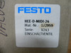 Festo Hee-D-Midi-24 Shut Off Valve
