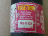 Bussmann Fusetron Frs-R-125 Dual Element Time Delay Fuse 125A 600V Class Rk5