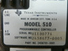 Texas Instruments Model 510 Plc Controller Assembly