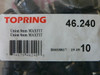 Topring 46.240 Maxfit Metric Polymer Push-To-Connect Fitting Straight Union 8Mm