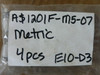 Smc As1201f-M5-07 Speed Controller, 1/4" Tube Size (Lot Of 4)