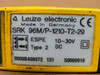 Leuze Electronic Srk 96M/P-1210-T2-29 Photoelectric Sensor (Broken Plate Cover)