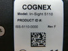 Cognex 800-5834-1 In Sight 5110 Iss-5110-0000 Machine Vision Camera With Lens